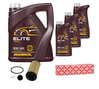 FEBI BILSTEIN Controllo Set 8L MANNOL Elite 5W-40 Per BMW X2 F39 SDrive20i