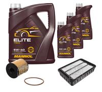 FEBI BILSTEIN Controllo Set 8L MANNOL Elite 5W-40 Per Citroën C-Crosser