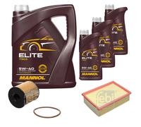 FEBI BILSTEIN Controllo Set 8L MANNOL Elite 5W-40 Per Citroën C4 I LC 2.0