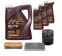 FEBI BILSTEIN Controllo Set 8L MANNOL Elite 5W-40 Per Citroën C5 II Break