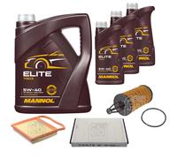 FEBI BILSTEIN Controllo Set 8L MANNOL Elite 5W-40 Per Mercedes-Benz C-Klasse