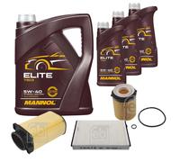 FEBI BILSTEIN Controllo Set 8L MANNOL Elite 5W-40 Per Mercedes-Benz C-Klasse