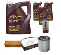 FEBI BILSTEIN Controllo Set 8L MANNOL Elite 5W-40 Per Mercedes-Benz E-Klasse