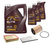 Febi BILSTEIN Controllo Set 8L mannol Elite 5W-40 per V Mercedes-benz Classe