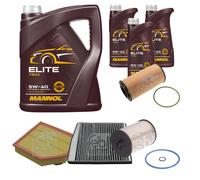 FEBI BILSTEIN Controllo Set 8L MANNOL Elite 5W-40 Per Volvo V70 II SW 2.4 D5