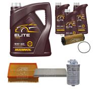 FEBI BILSTEIN Controllo Set 8L MANNOL Elite 5W-40 Per VW Passat Variant 3B5