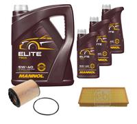 FEBI BILSTEIN Controllo Set 8L MANNOL Elite 5W-40 Per VW Touareg 7LA 7L6