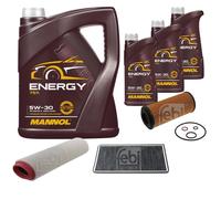 Febi BILSTEIN Controllo Set 8L mannol Energia 5W-30 per . BMW X5 E53