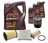 Febi BILSTEIN Controllo Set 8L mannol Energia 5W-30 per Ford C-Max DM2 1.8