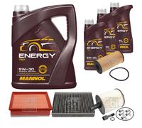 Febi BILSTEIN Controllo Set 8L mannol Energia 5W-30 per Nissan NV300 Kasten