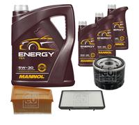 Febi BILSTEIN Controllo Set 8L mannol Energia 5W-30 per Opel Vivaro Scatola