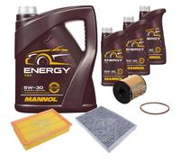 Febi BILSTEIN Controllo Set 8L mannol Energia 5W-30 per Terreno Rover