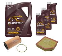 Febi BILSTEIN Controllo Set 8L mannol Energia 5W-30 per Volvo V70 II Sw Di