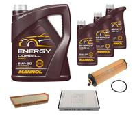 FEBI BILSTEIN Controllo set 8L MANNOL Energia Combi LL 5W-30 per Mercedes