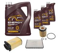 FEBI BILSTEIN Controllo set 8L MANNOL Energia Combi LL 5W-30 per Mercedes