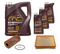 FEBI BILSTEIN Controllo set 8L MANNOL Energia Combi LL 5W-30 per Mercedes