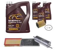 FEBI BILSTEIN Controllo set 8L MANNOL Energia Formula PD 5W-40 per BMW X5 E53