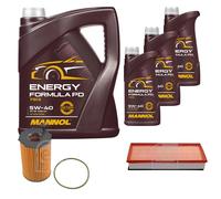 FEBI BILSTEIN Controllo set 8L MANNOL Energia Formula PD 5W-40 per VW Touareg