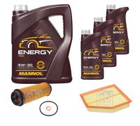 FEBI BILSTEIN Controllo Set 8L MANNOL Energy 5W-30 Per BMW 7er G11 G12