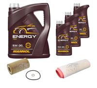 FEBI BILSTEIN Controllo set 8L MANNOL Energy 5W-30 per BMW Serie 3 Touring E46