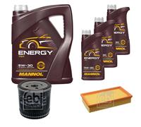 FEBI BILSTEIN Controllo Set 8L MANNOL Energy 5W-30 Per Ford Tourneo Connect