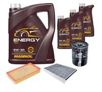 FEBI BILSTEIN Controllo Set 8L MANNOL Energy 5W-30 Per Jaguar XJ X350 R 4.2