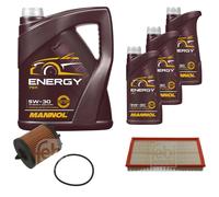 FEBI BILSTEIN Controllo Set 8L MANNOL Energy 5W-30 Per Opel Speedster