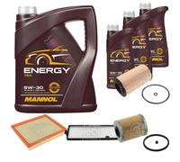 FEBI BILSTEIN Controllo Set 8L MANNOL Energy 5W-30 Per Saab 9-3 YS3D 2.2 TiD
