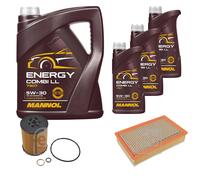 FEBI BILSTEIN Controllo Set 8L MANNOL Energy Combi LL 5W-30 Per BMW 7 Serie E65