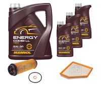 FEBI BILSTEIN Controllo set 8L MANNOL Energy Combi LL 5W-30 per BMW Serie 1 F20