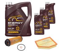 Febi BILSTEIN Controllo Set 8L mannol Energy Combi Ll 5W-30 per Bwm 7er