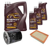 Febi BILSTEIN Controllo Set 8L mannol Energy Combi Ll 5W-30 per Kia