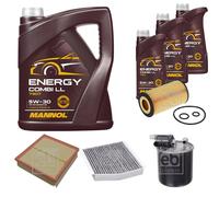 Febi BILSTEIN Controllo Set 8L mannol Energy Combi Ll 5W-30 per Mercedes Classe