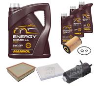 FEBI BILSTEIN Controllo Set 8L MANNOL Energy Combi LL 5W-30 Per VW Amarok