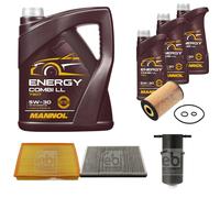 FEBI BILSTEIN Controllo Set 8L MANNOL Energy Combi LL 5W-30 Per VW Crafter