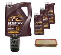 Febi BILSTEIN Controllo Set 8L mannol Energy Combi Ll 5W-30 per VW Golf (VI)