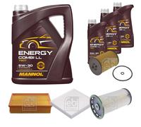 FEBI BILSTEIN Controllo Set 8L MANNOL Energy Combi LL 5W-30 Per VW Passat