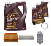 FEBI BILSTEIN Controllo Set 8L MANNOL Energy Combi LL 5W-30 Per VW Passat
