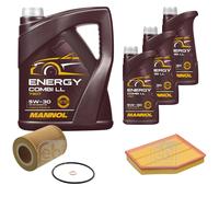 FEBI BILSTEIN Controllo set 8L MANNOL Energy Comby LL 5W-30 per BMW serie 5 E60