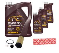 FEBI BILSTEIN Controllo Set 8L MANNOL Energy Formula PD 5W-40 Per BMW X2 F39