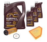 FEBI BILSTEIN Controllo Set 8L MANNOL Energy Formula PD 5W-40 Per BMW Z4