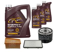 FEBI BILSTEIN Controllo Set 8L MANNOL Energy Formula PD 5W-40 Per Opel
