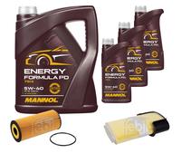 FEBI BILSTEIN Controllo Set 8L MANNOL Energy Formula PD 5W-40 Per Porsche