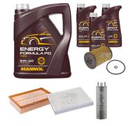 FEBI BILSTEIN Controllo Set 8L MANNOL Energy Formula PD 5W-40 Per VW