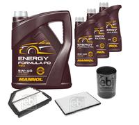 FEBI BILSTEIN Controllo set 8L MANNOL Energy Formule PD 5W-40 per Opel