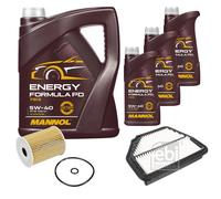 FEBI BILSTEIN Controllo set 8L MANNOL Energy Formule PD 5W-40 per Opel