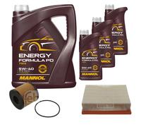 FEBI BILSTEIN Controllo set 8L MANNOL Energy Formule PD 5W-40 per Renault