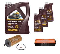 FEBI BILSTEIN Controllo Set 8L MANNOL Energy Premium 5W-30 Per BMW X6 F16