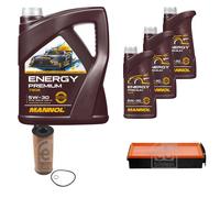 FEBI BILSTEIN Controllo Set 8L MANNOL Energy Premium 5W-30 Per BMW X6 F16