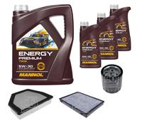 Febi BILSTEIN Controllo Set 8L mannol Energy Premium 5W-30 per Chevrolet